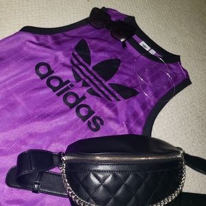 ADIDAS purple dress